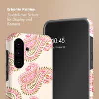 Selencia Vivid Back Cover Samsung Galaxy A36 / A56 - Paisley Blush