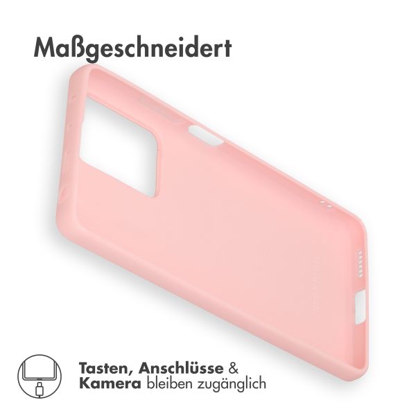 imoshion Color TPU Hülle für das Xiaomi Redmi Note 12 Pro Plus - Dusty Pink