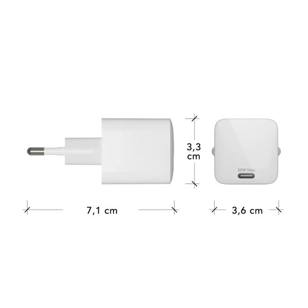 dbramante1928 re-charge | Netzteil - USB-C 30 Watt - Weiß