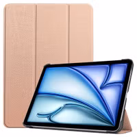 imoshion Trifold Klapphülle Apple iPad Air 13 Zoll (2025) M3 / (2024) M2 - Rosé gold