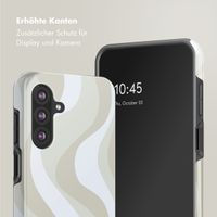 Selencia Vivid Back Cover Samsung Galaxy A26 - Desert Waves Beige