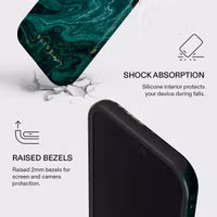 Burga Tough Back Cover MagSafe Apple iPhone Air - Emerald Pool