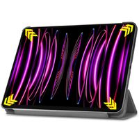imoshion Trifold Klapphülle Apple iPad Pro 12.9 (2018/2020/2021/2022) - Grau