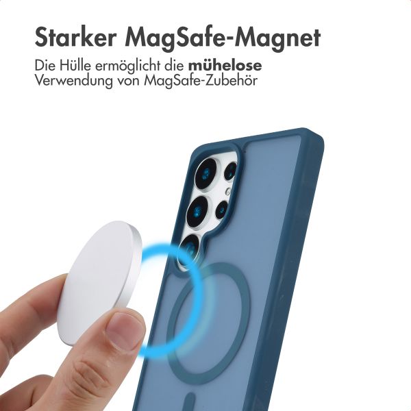 imoshion Color Guard Back Cover mit MagSafe für das Samsung Galaxy S25 Ultra - Dunkelblau