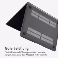 imoshion Laptop Cover Apple MacBook Air 13 Zoll (2022 / 2024 M3 chip / 2025 M4 chip) - Schwarz