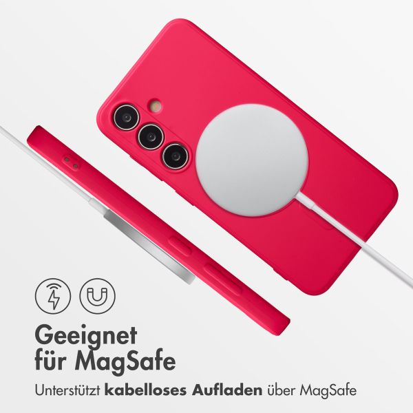 imoshion Color Back Cover mit MagSafe Samsung Galaxy S25 - Neon Pink