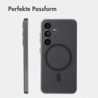 Accezz Lite Backcover mit MagSafe | Fluted | Samsung Galaxy S24 - Grau