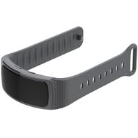 imoshion Silikonband für das  Samsung Gear Fit 2 / 2 Pro - Grau