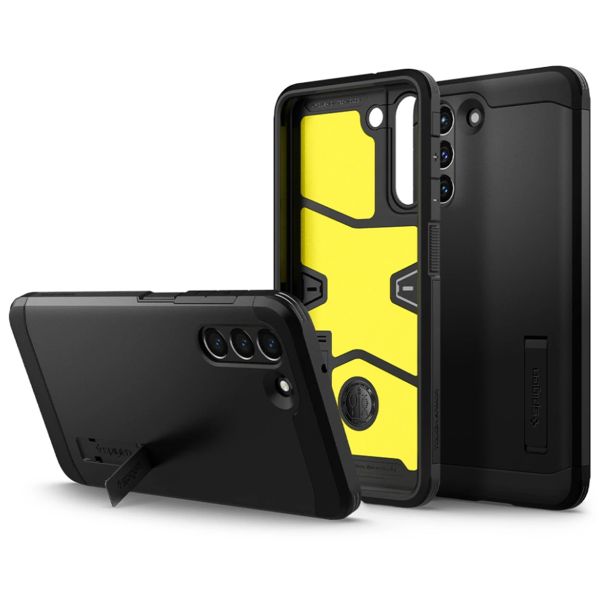 Spigen Tough Armor™ Case für das Samsung Galaxy S21 FE - Schwarz