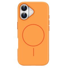 imoshion Color Backcover mit Thin MagSafe Ring Apple iPhone 16 - Orange