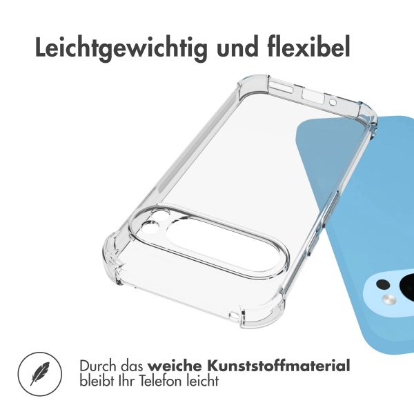 imoshion Shockproof Case für das Google Pixel 9 / 9 Pro - Transparent