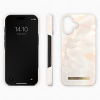 iDeal of Sweden Fashion Back Case Apple iPhone 16 Plus - Rose Pearl Marble