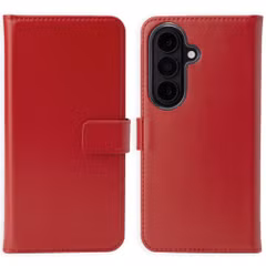 Selencia Echtleder Klapphülle Samsung Galaxy S26 - Rot