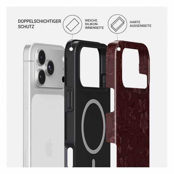 Burga Tough Back Cover MagSafe Apple iPhone 18 Pro Max - Capulet