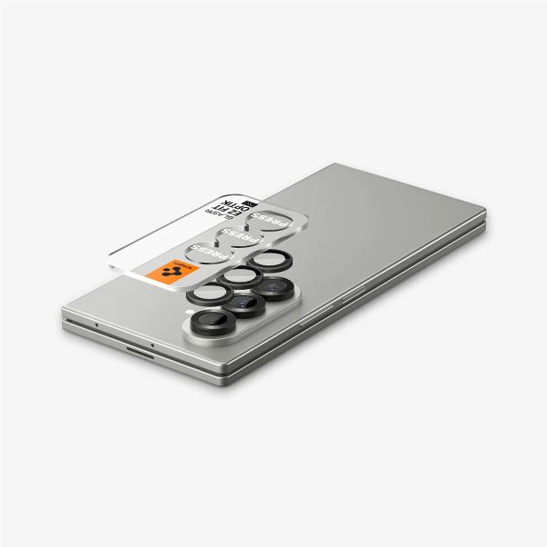 Spigen Optik Pro EZ Fit Lens Protector - Kameralinsenschutz (2er-Pack) für das Samsung Galaxy Z Fold 8 Ultra - Schwarz