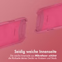 imoshion Color Backcover mit abnehmbarem Handykette und MagSafe Apple iPhone 17 - Raspberry