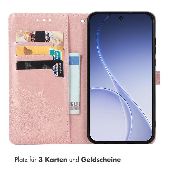 imoshion Mandala Klapphülle Oppo Reno15 (5G) - Rose Gold