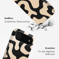 Selencia Vivid Rückabdeckung mit MagSafe Apple iPhone Air - Art Wave Black