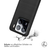 imoshion Brushed Back Cover Xiaomi 15 Pro - Schwarz