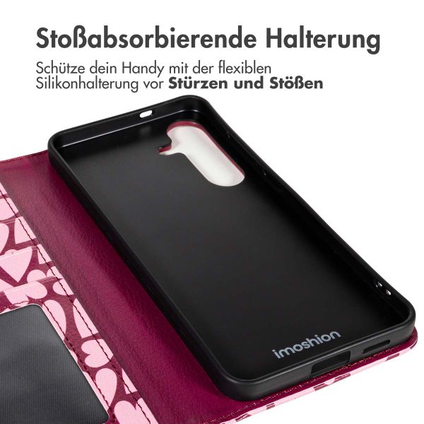 imoshion Design Klapphülle Samsung Galaxy S25 FE - Hearty Blush