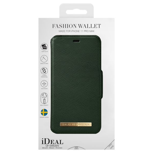 iDeal of Sweden Fashion Wallet Klapphülle Grün für das iPhone 11 Pro Max