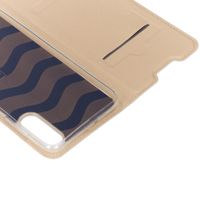 Dux Ducis Slim TPU Klapphülle Gold für das Samsung Galaxy A70