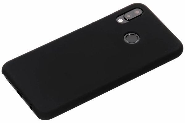 Schwarze Unifarbene Hardcase-Hülle für Huawei P20 Lite