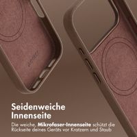Accezz MagSafe Leather Backcover Apple iPhone 18 Pro / 17 Pro - Kaffeebraun