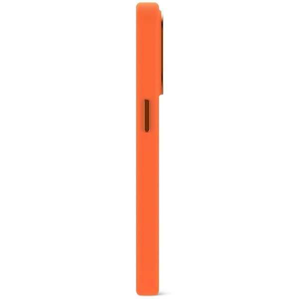 Decoded Silikon-Case MagSafe für das iPhone 15 Pro - Orange