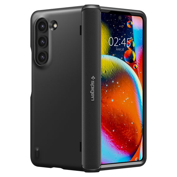 Spigen Slim Armor Pro Back Cover für das Samsung Galaxy Z Fold 5 - Schwarz