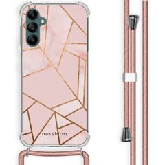 imoshion Design Hülle mit Band für das Samsung Galaxy A14 (5G/4G) - Pink Graphic