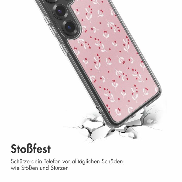 imoshion Design Hülle Samsung Galaxy S25 - Berries Blush