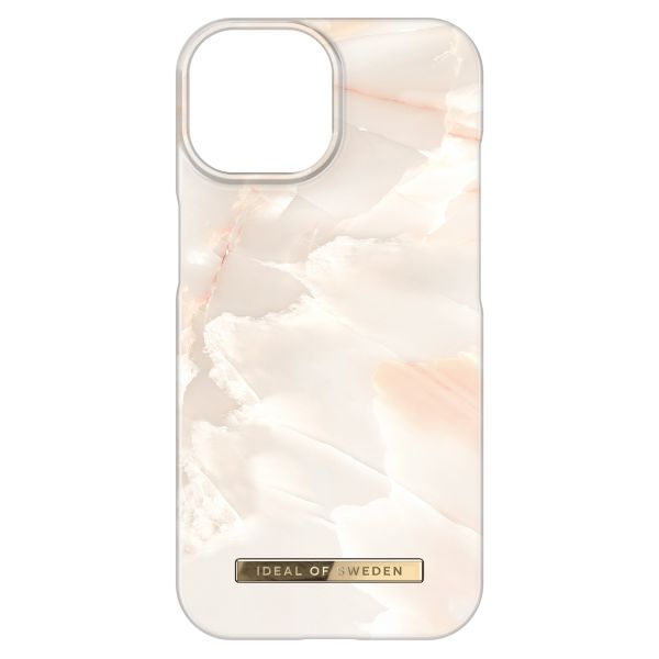 iDeal of Sweden Fashion Back Case für das iPhone 15 - Rose Pearl Marble