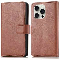 imoshion Luxuriöse Klapphülle Apple iPhone 16 Pro Max - Braun