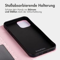 imoshion Design Klapphülle Apple iPhone 12 (Pro) - Pink Bazaar Flowers