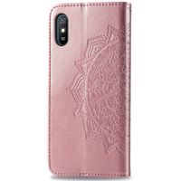 Mandala Klapphülle Xiaomi Redmi 9A - Roségold