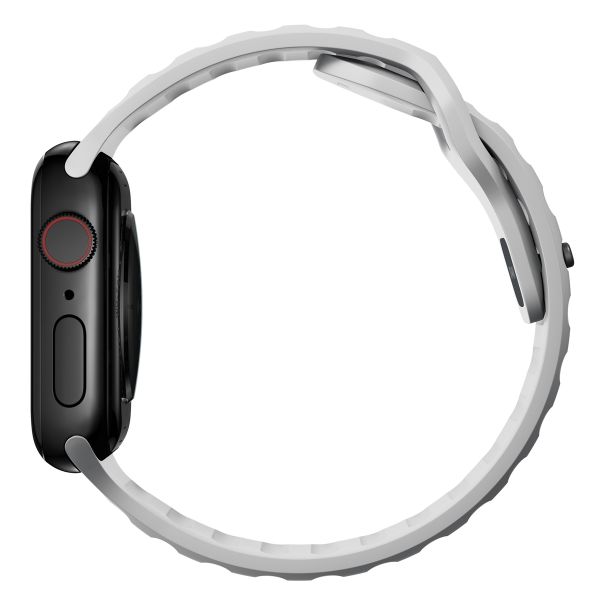 Nomad Sport Armband FKM für das  Apple Watch Series 1 t/m 11 / SE / Ultra (44/45/46/49 mm) - Lunar Gray