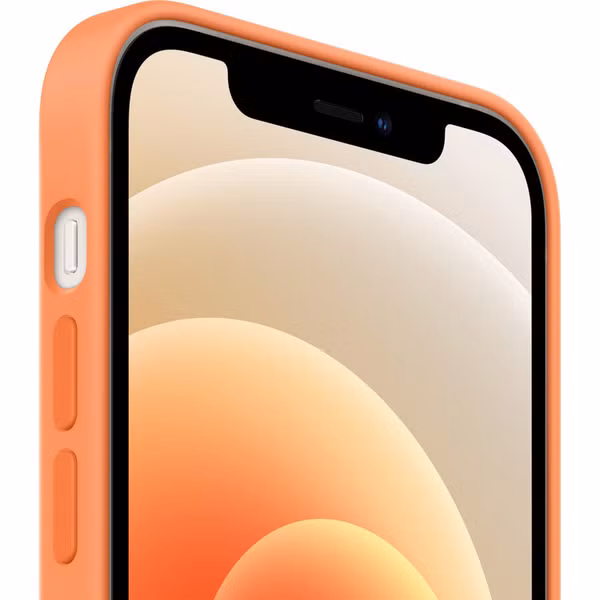 Apple Silikon-Case MagSafe Apple iPhone 12 Pro Max - Kumquat