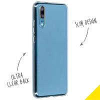 Accezz Clear TPU Backcover Huawei P20 - Transparent