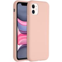 Accezz Liquid Silikoncase Rosa für das iPhone 11