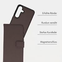 imoshion Herausnehmbare 2-in-1 Luxus-Bookcase Samsung Galaxy S24 FE - Braun