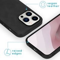 imoshion Entfernbare 2-1 luxuriöse Klapphülle für das Apple iPhone 14 Pro - Schwarz