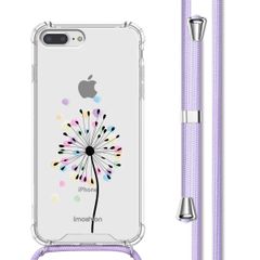imoshion Design Hülle mit Band iPhone 8 Plus / 7 Plus - Sandstone Dandelion