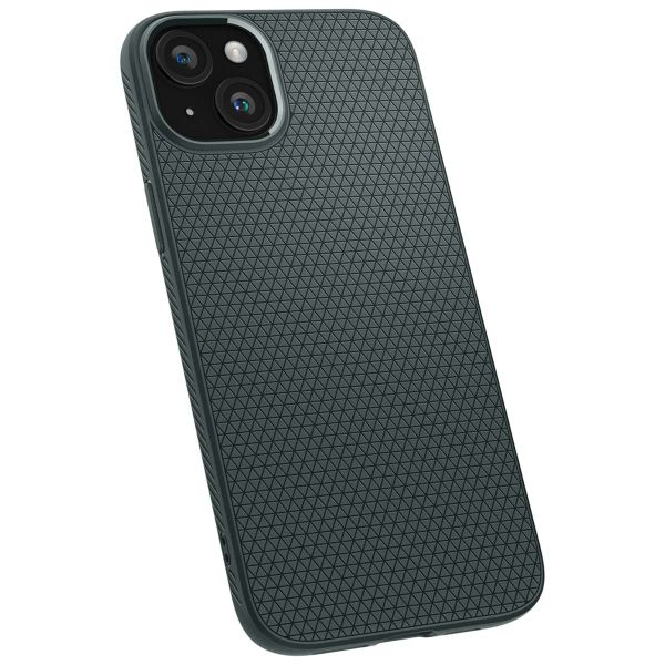 Spigen Liquid Air™ Case für das iPhone 15 - Abyss Green