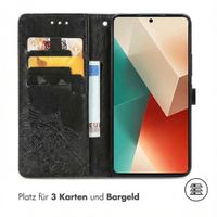 imoshion Mandala Klapphülle Xiaomi Redmi Note 13 (5G) - Schwarz