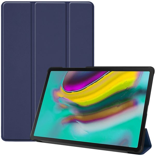 imoshion Trifold Klapphülle Samsung Galaxy Tab S5e - Dunkelblau