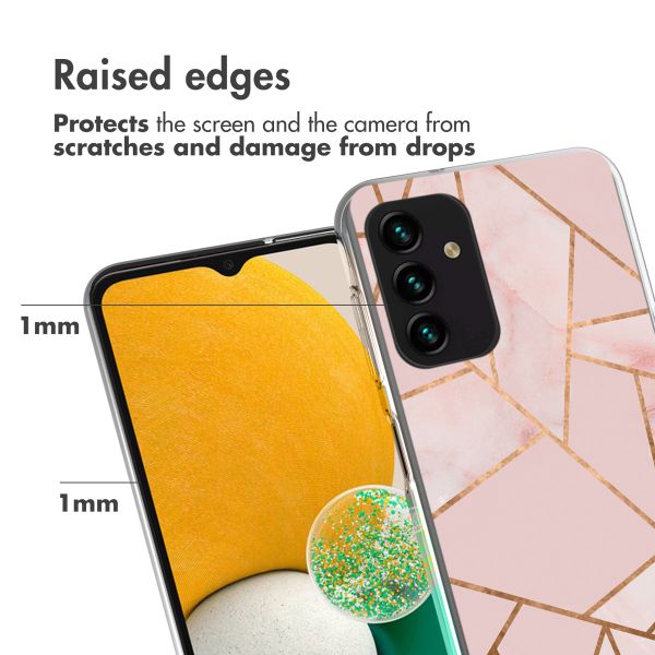 imoshion Design Hülle für das Samsung Galaxy A13 (5G) / A04s - Pink Graphic