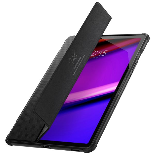 Spigen Rugged Armor Pro Klapphülle für das Samsung Galaxy Tab S10 Lite / S10 FE / S9 FE - Schwarz