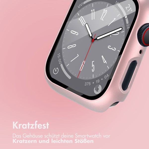 imoshion Full Cover Hard Case für Apple Watch Series 7 / 8 / 9 - 45 mm - Rosa