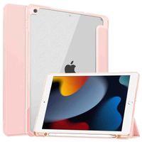 imoshion Trifold Hardcase Klapphülle für das iPad 9 (2021) 10.2 Zoll / iPad 8 (2020) 10.2 Zoll / iPad 7 (2019) 10.2 Zoll - Rosa